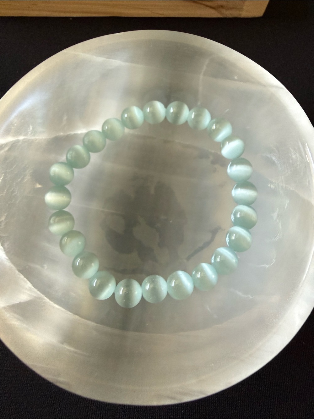 Pastel Beaded Stretch Bracelet Set - Pink, Mint, Blue, Lime - Picture 5 of 14